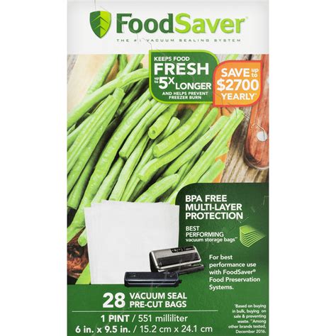Walmart foodsaver bags - FoodSaver 4840 2-in-1 Automatic Vacuum Sealing System with Bonus Built-in Retractable Handheld Sealer, Starter Kit, Heat-Seal and Zipper Bags 624 4.5 out of 5 Stars. 624 reviews Available for 3+ day shipping 3+ day shipping